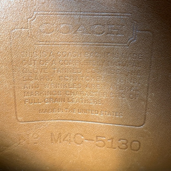 Coach Brown Leather Satchel - Picture 4 of 14